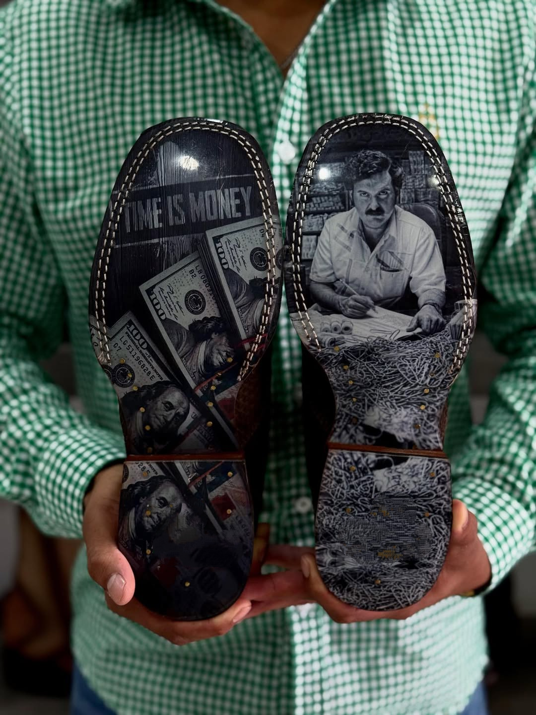 Exclusive Exotic Leather Boot – Custom Sole Design