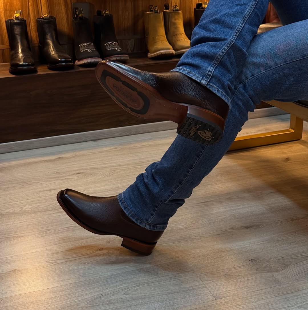 Deerskin Ultra Western Cowboy Boots