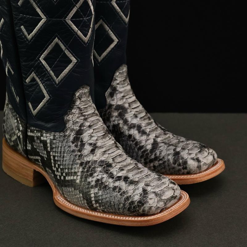 Men’s Python Leather Boots