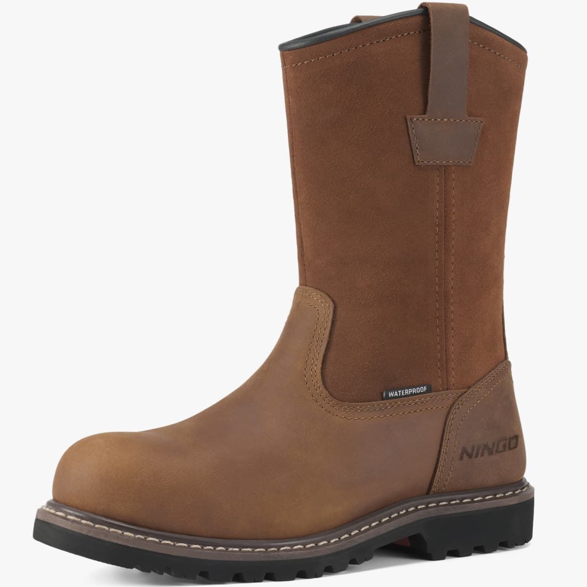 Men's Waterproof Wellington Work Boots