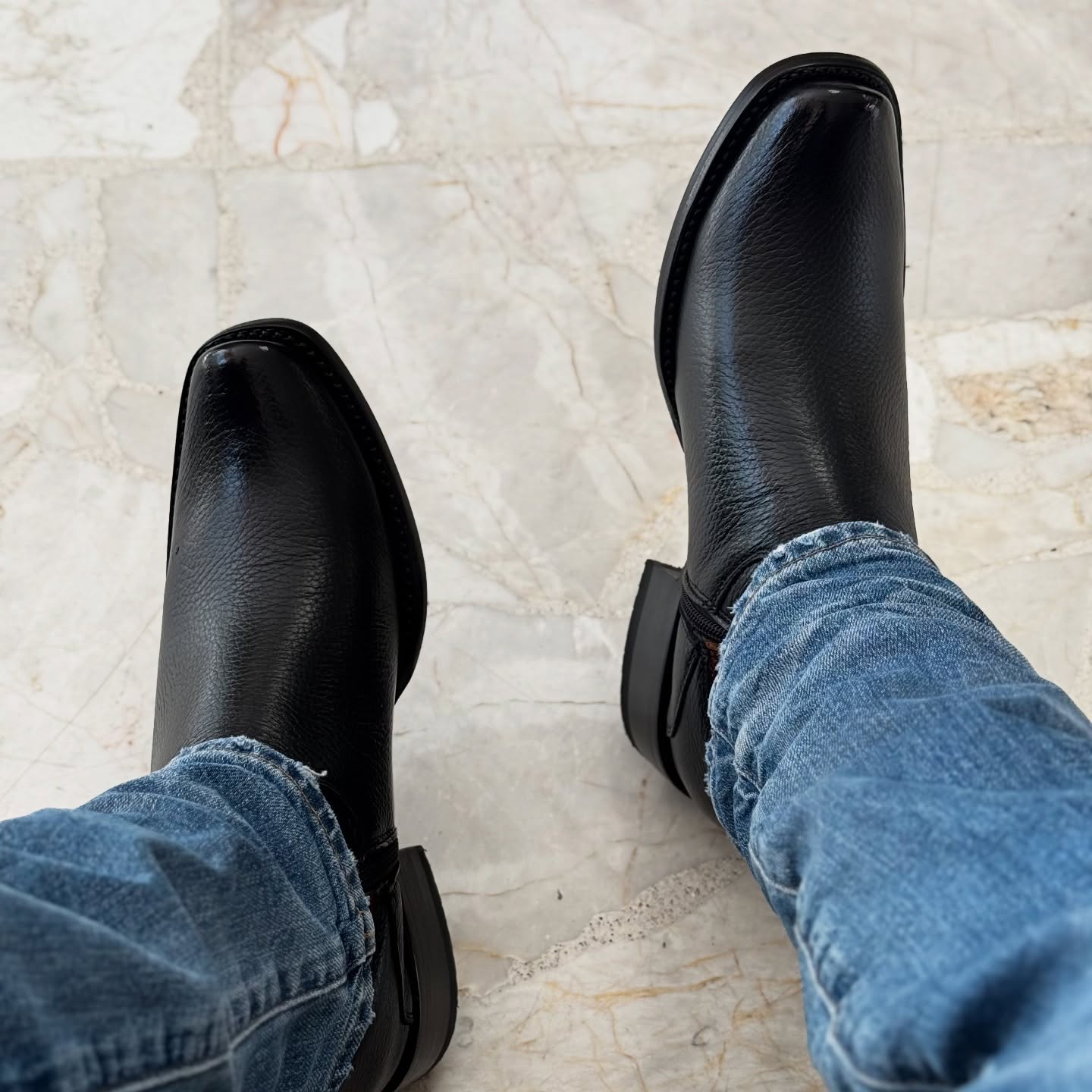 Honey-Toned Elegance Cowboy Boots