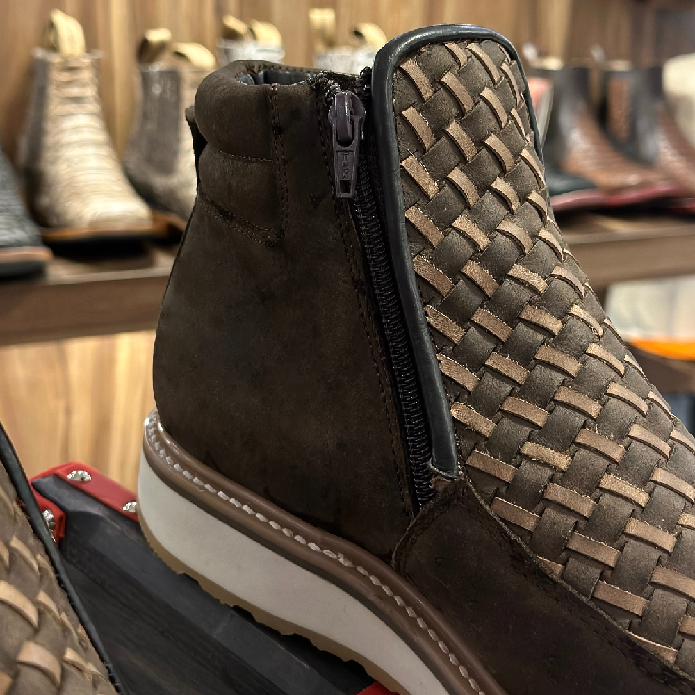 Hand-Woven Cowboy Boots