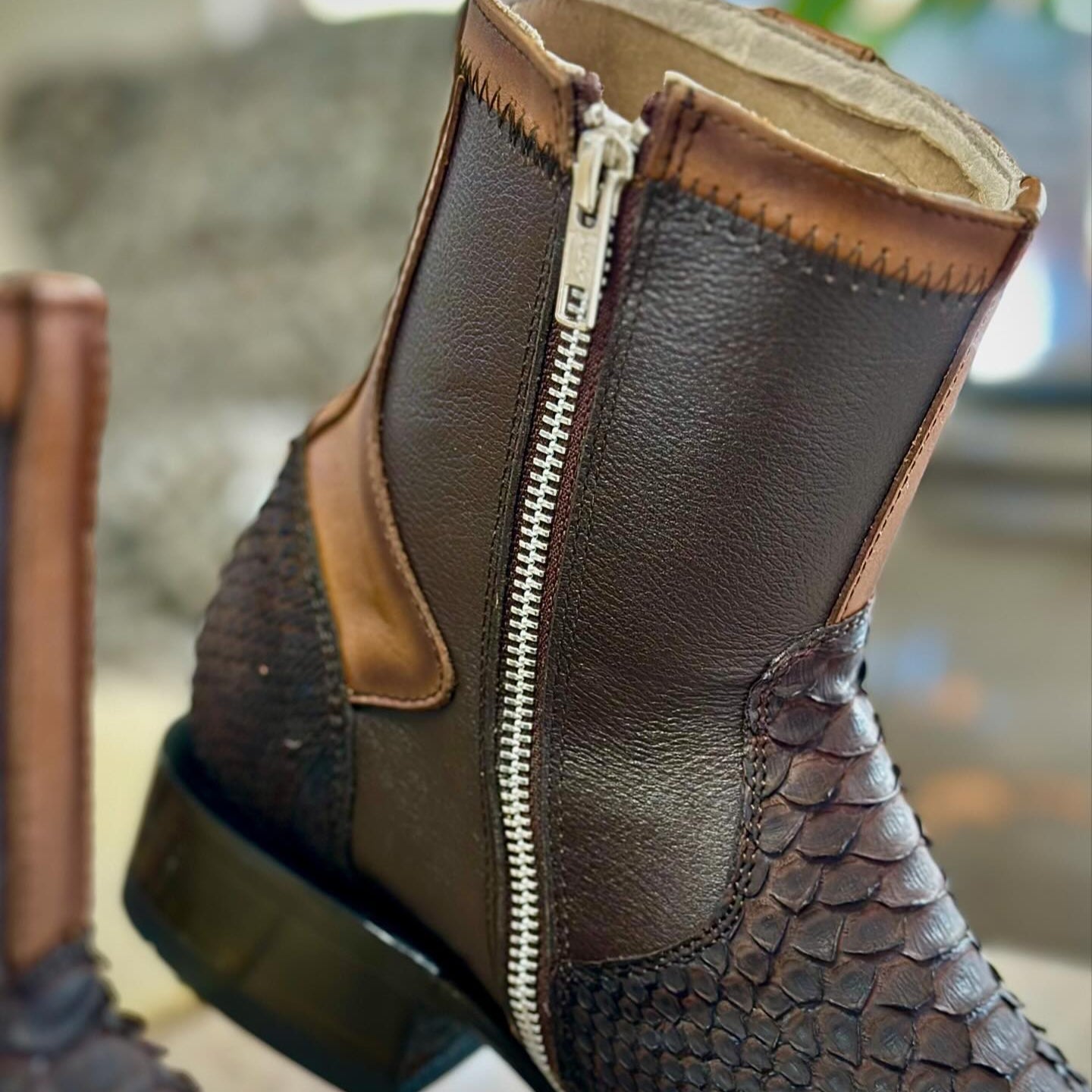 Python Ranch Cowboy Boots