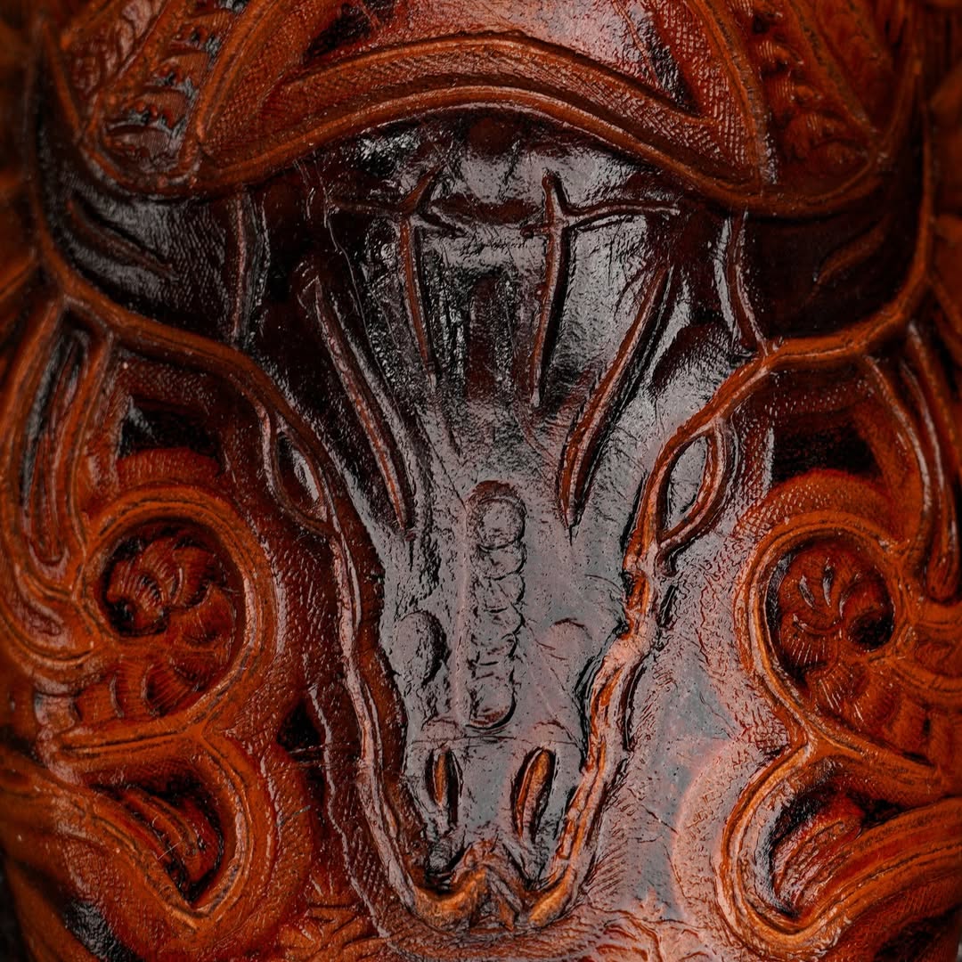 New Handmade Tooling Leather Boots