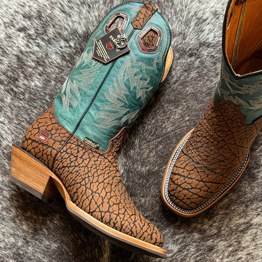 Men's New Green Neck Western Boots