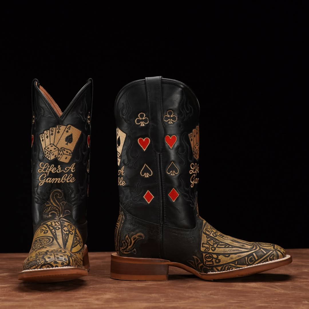 NEW Light Safari Gambler 2.0 - Country Western Cowboy Boots