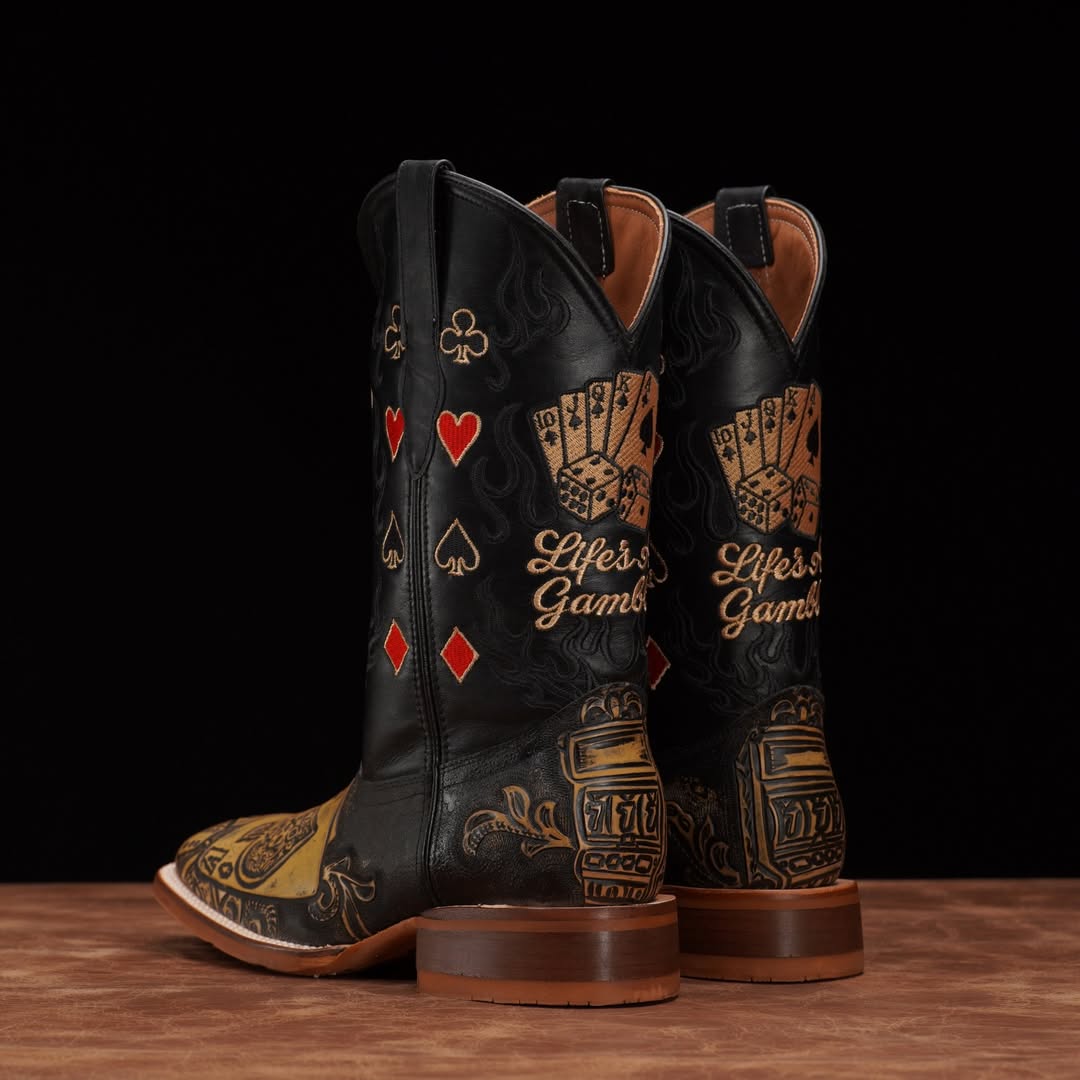 NEW Light Safari Gambler 2.0 - Country Western Cowboy Boots
