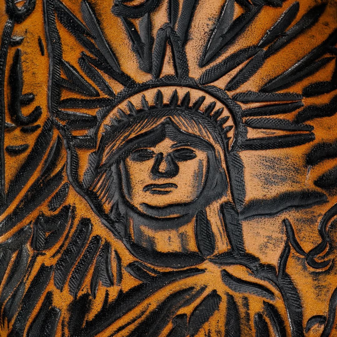 “USA” Hand Tooled Boots