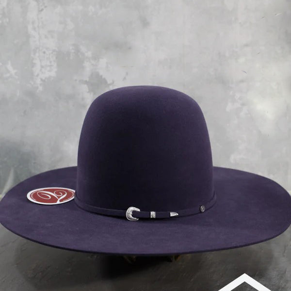 6x Turkey Purple 7in. Tall Crown 4.25in. Brim