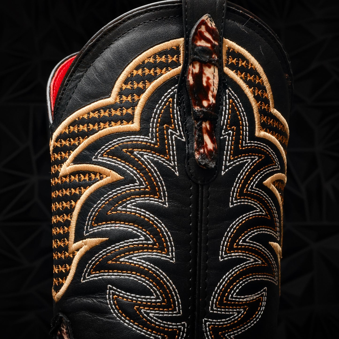 Orix Jumbo Pirarusu Leather Boots - Square Toe