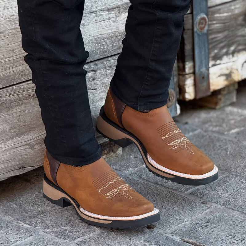 Gold Honey Rodeo Work Boots