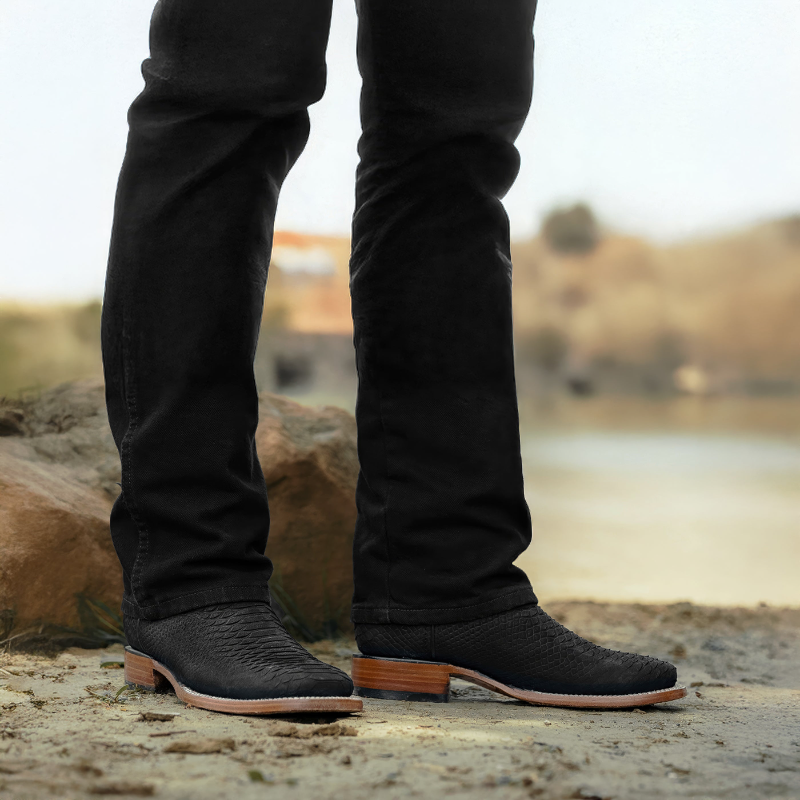 Men's Mamba Python Tribute Square Toe Boots