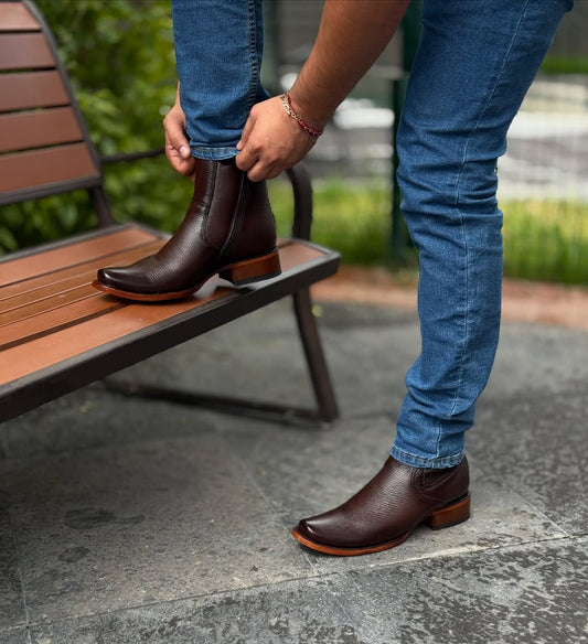 Deerskin Ultra Western Cowboy Boots