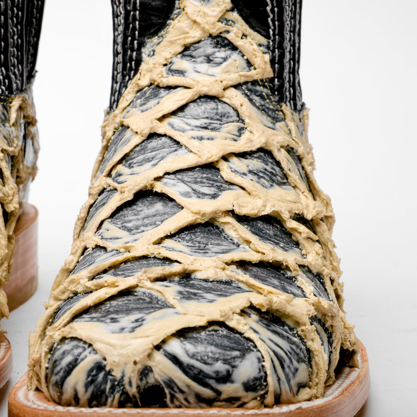 EclipseOrix Jumbo Pirarucu Leather Boots - Square Toe