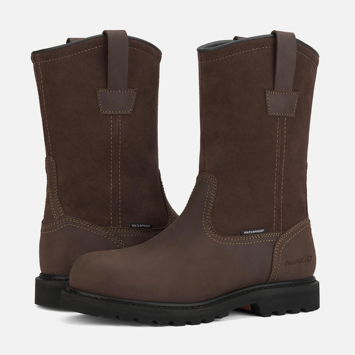 Men's Waterproof Wellington Work Boots