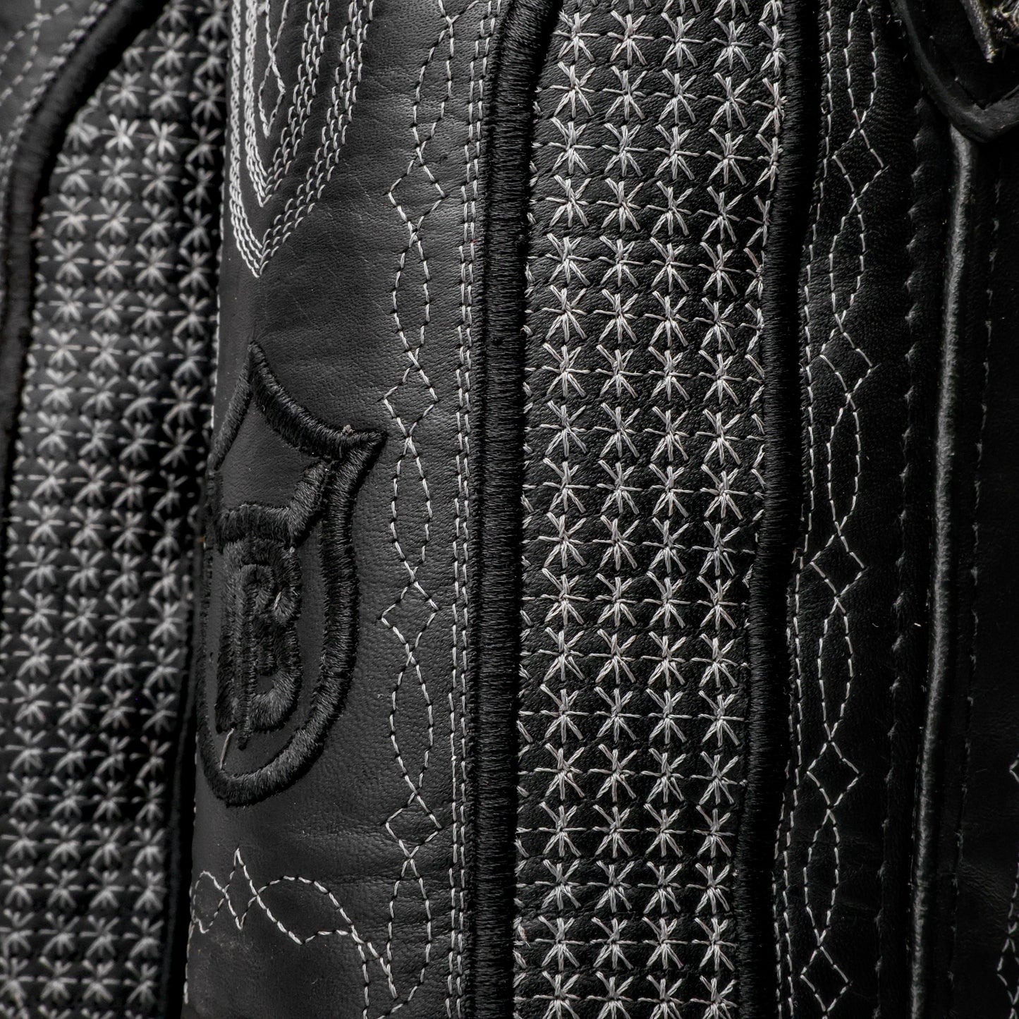 Natural Python Leather Boots - Square Toe