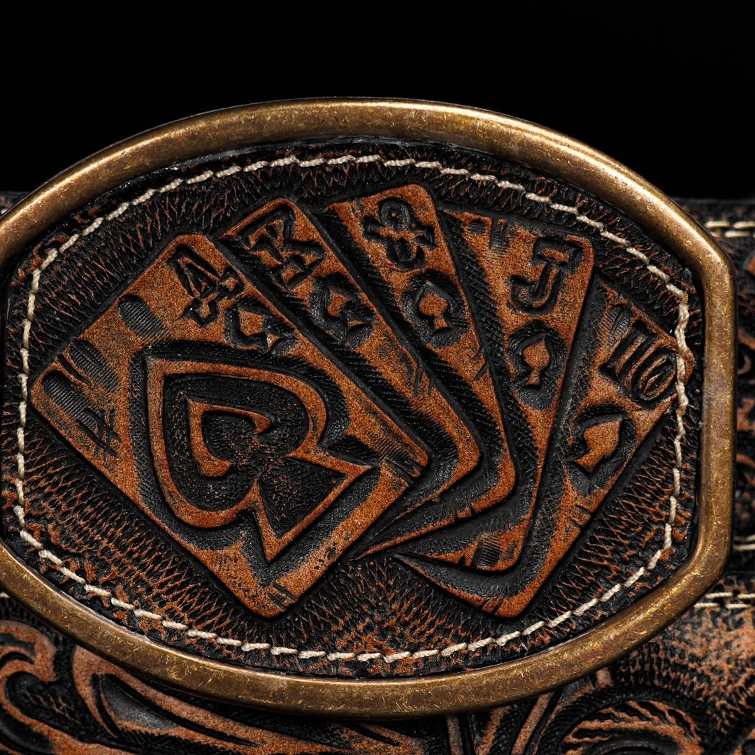 Vintage Embossed Belt