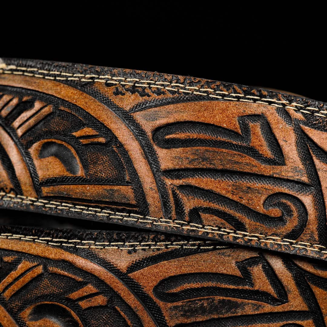 Vintage Embossed Belt