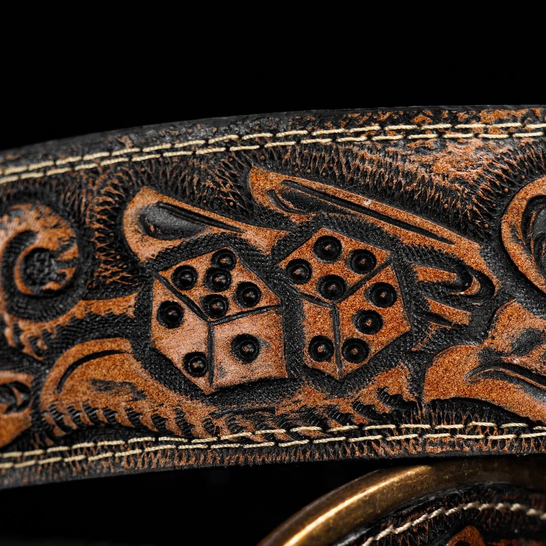 Vintage Embossed Belt