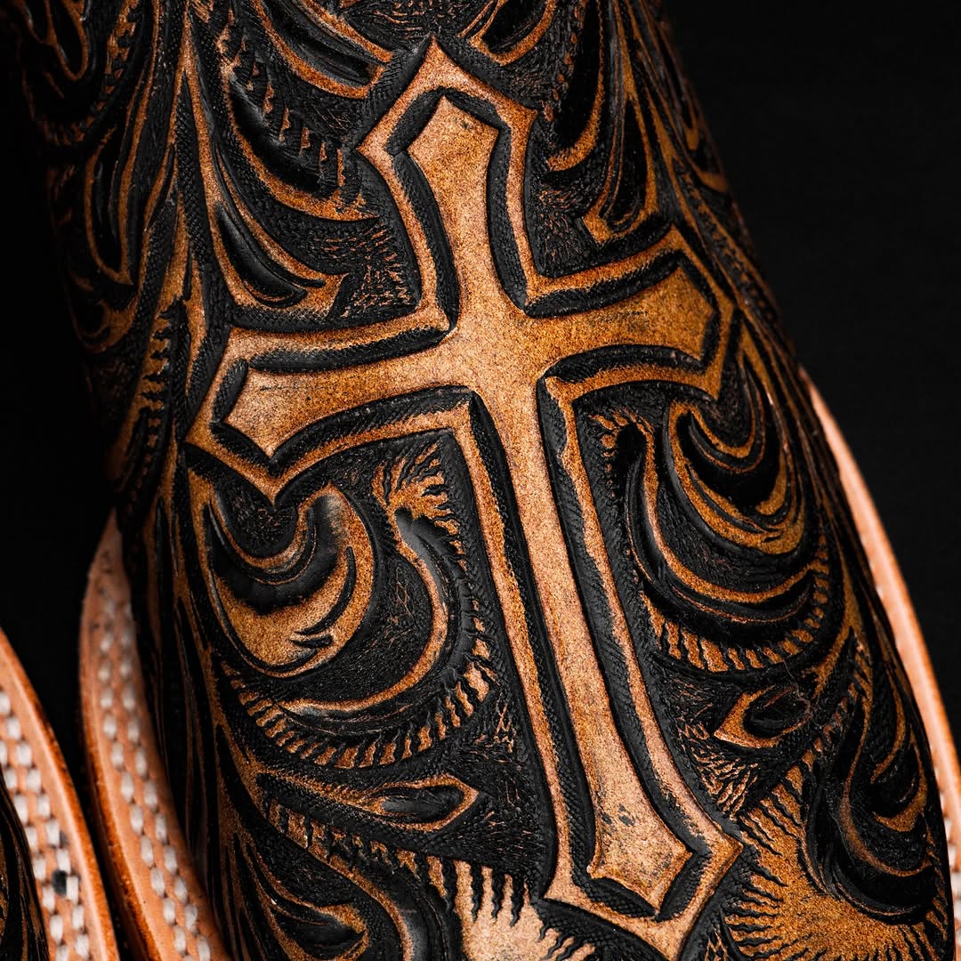 NEW Hand Tooled Boots
