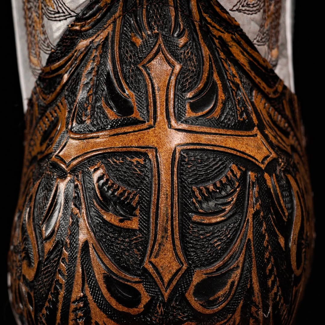 NEW Hand Tooled Boots