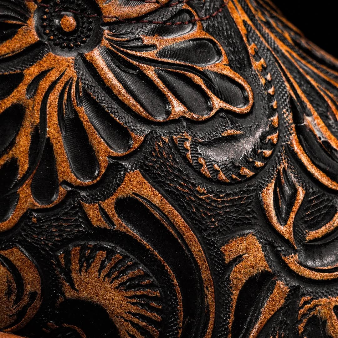 NEW Hand Tooled Boots