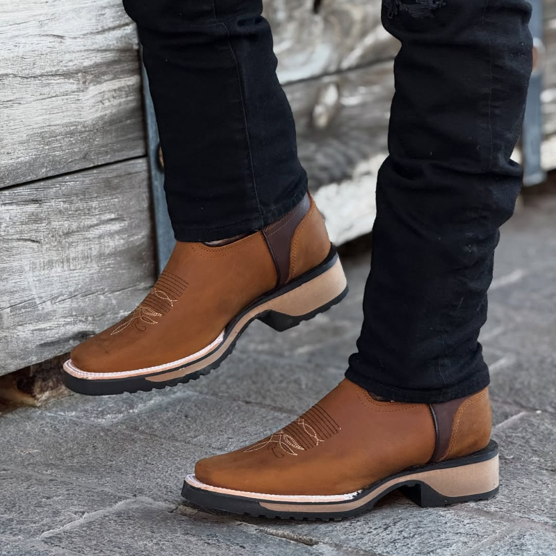 Gold Honey Rodeo Work Boots